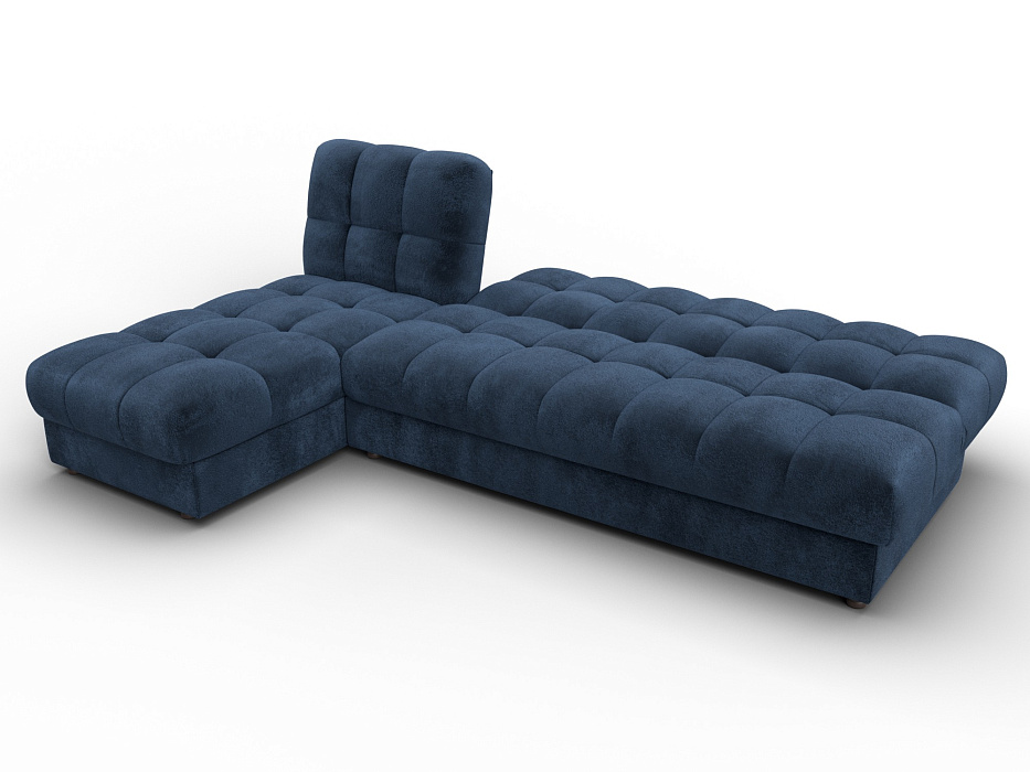 Диван угловой Лига-116 НПБ угол левый (tower 13 синий)