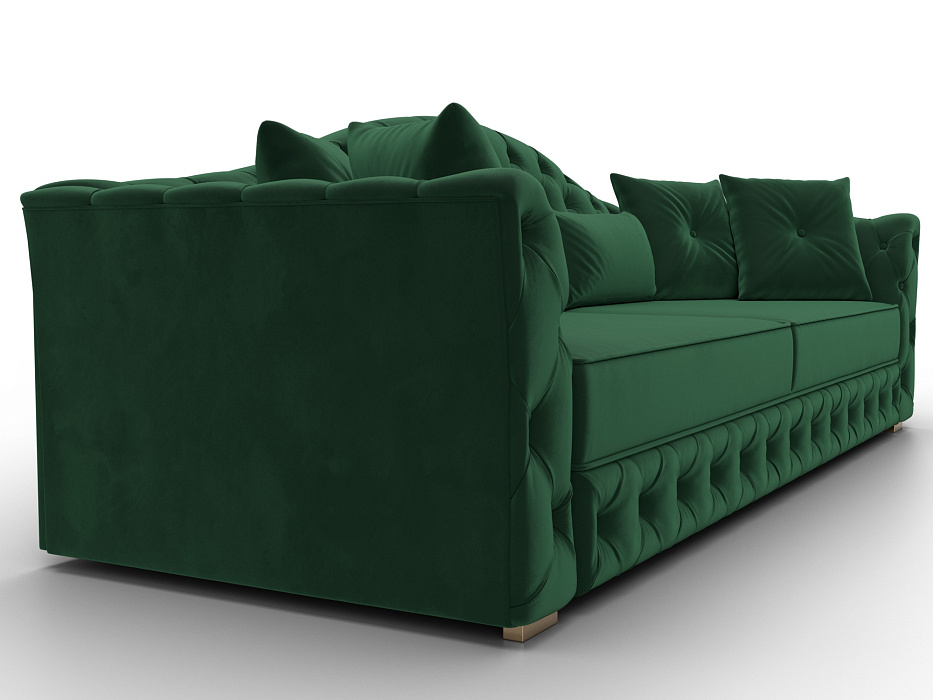Диван прямой Артис (seven 626 зеленый)
