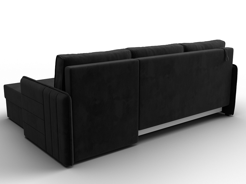 Диван угловой Слим угол универсальный (seven 35 черный)