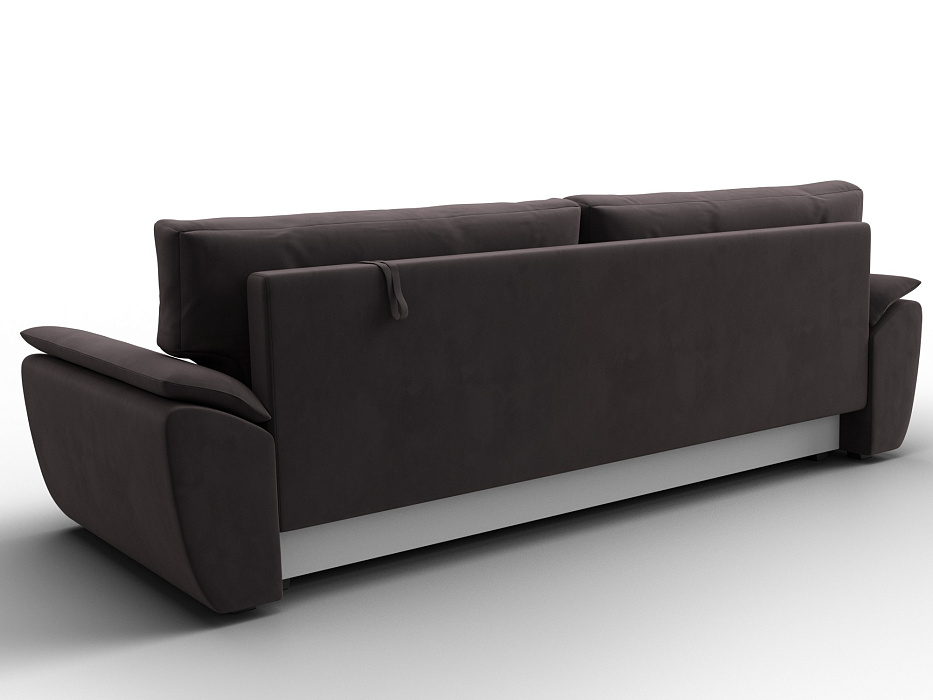 Диван прямой Нэстор Лайт (seven 727 коричневый)