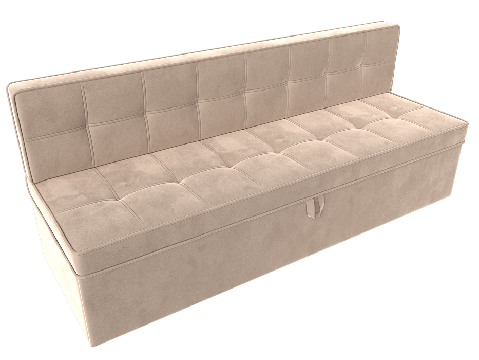 Диван кухонный прямой Техас (seven 729 бежевый)