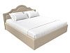 Интерьерная кровать Афина 160 (бежевый цвет)