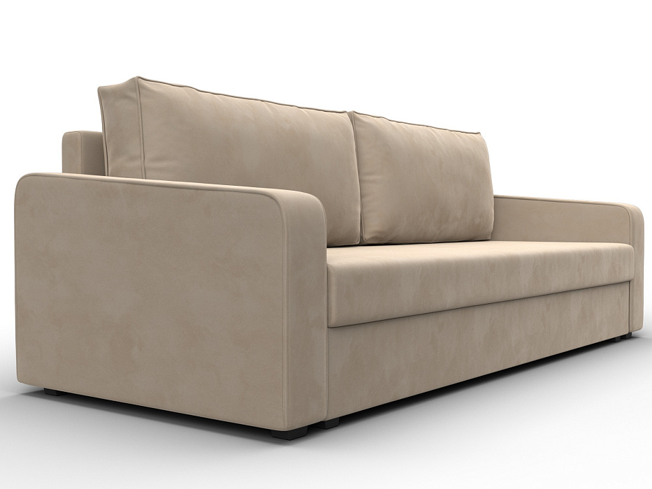 Диван прямой Лига-009 (seven 729 бежевый)