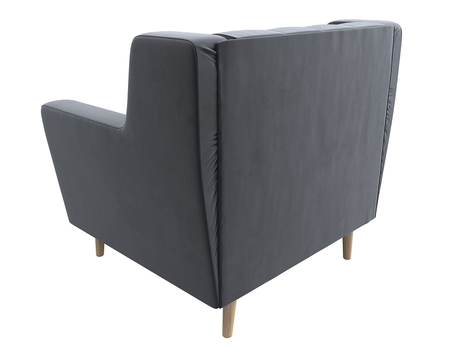 Кресло Брайтон Люкс (seven 17 серый)