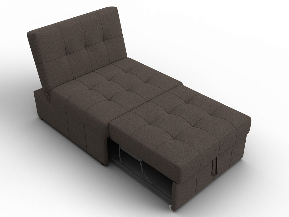 Кресло-кровать Лига-107 (80) (амур 05 коричневый)