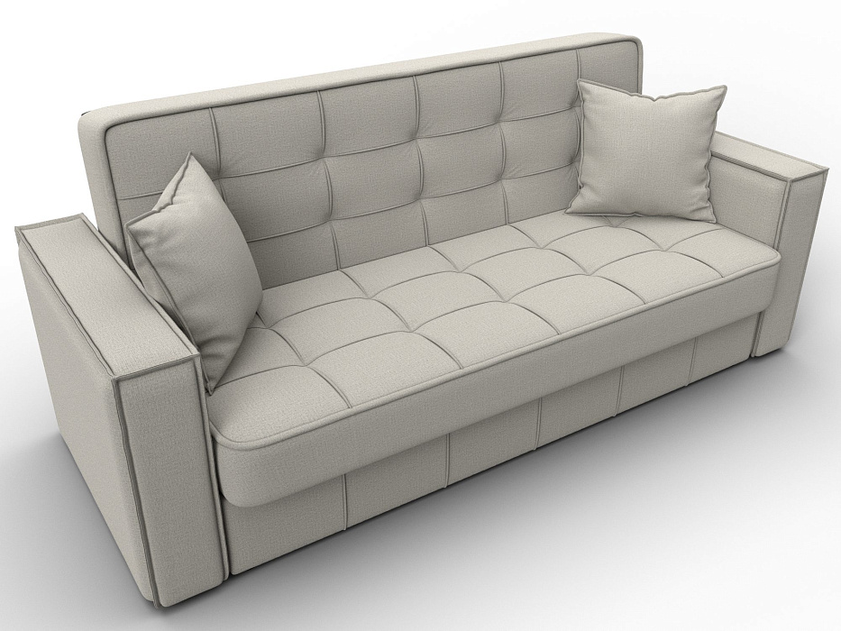 Диван-книжка Лига-068 (амур 02 бежевый)