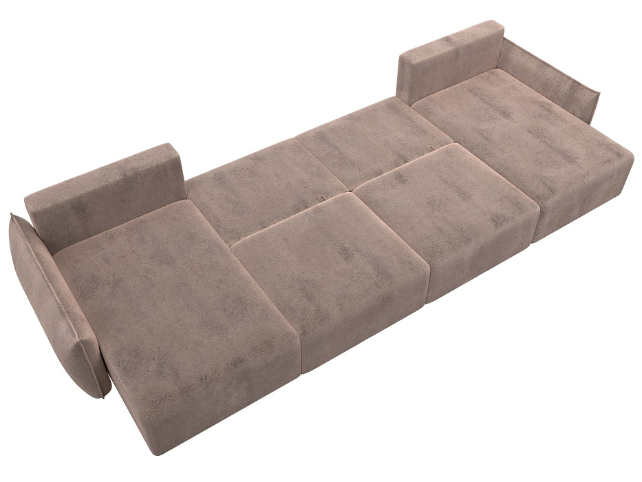 Диван П-образный Лига-051 НПБ Лонг (tower 05 бежевый)