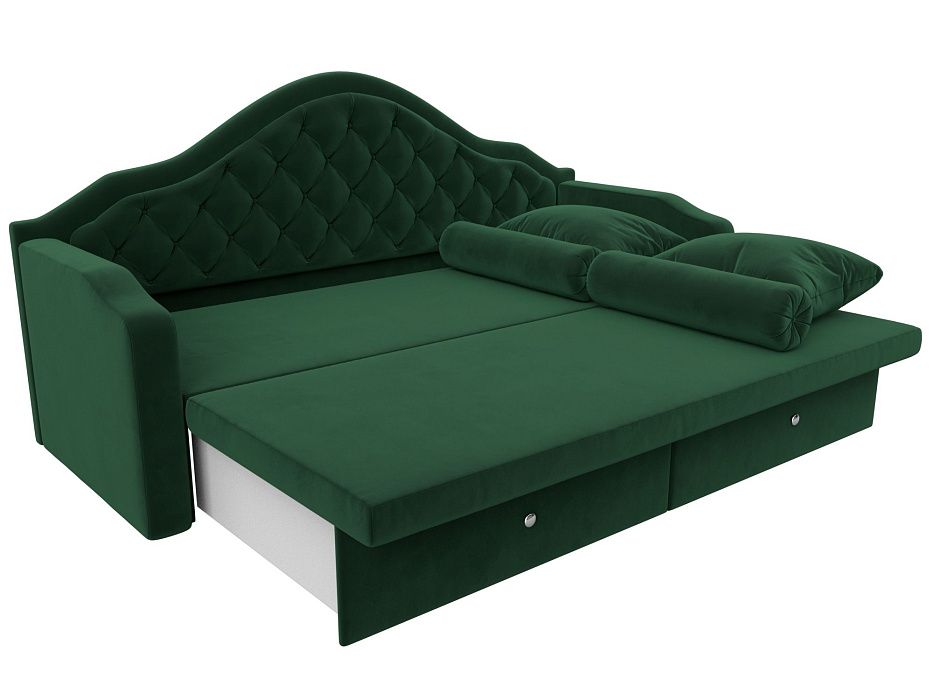 Диван детский прямой Сойер (seven 626 зеленый)