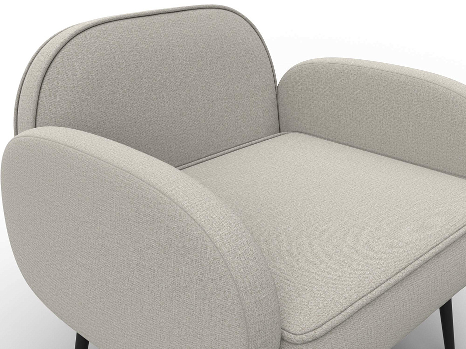 Кресло Лига-086 (рогожка амур 02 бежевый)