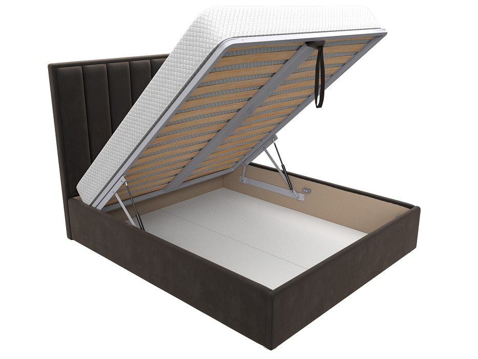 Кровать интерьерная Афродита 160 (seven 727 коричневый)