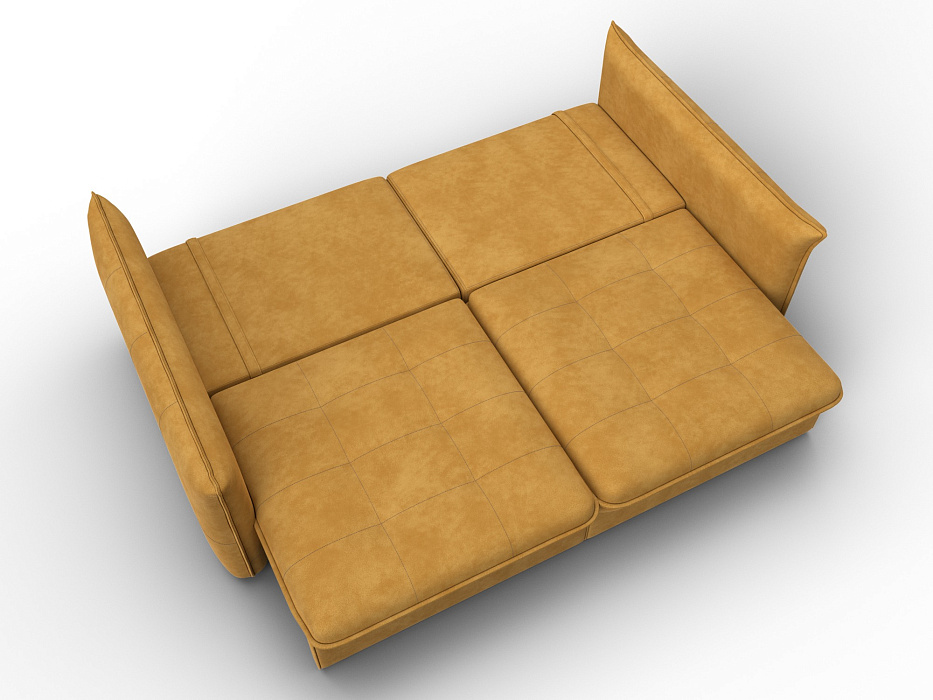 Диван прямой Лига-100 НПБ (brut 10 желтый)