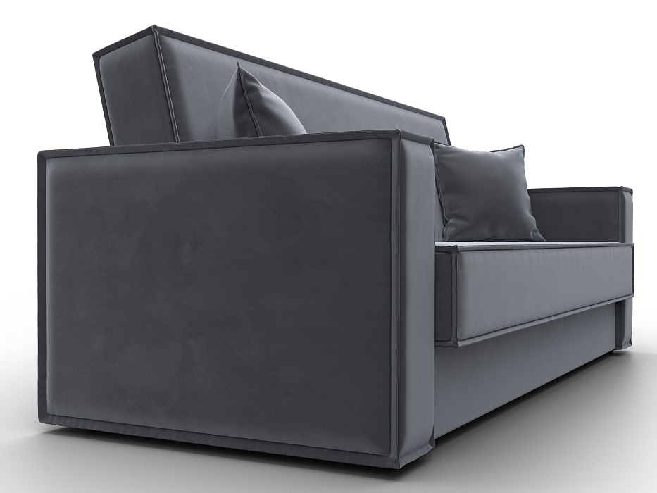 Диван-книжка Куба (seven 17 серый)