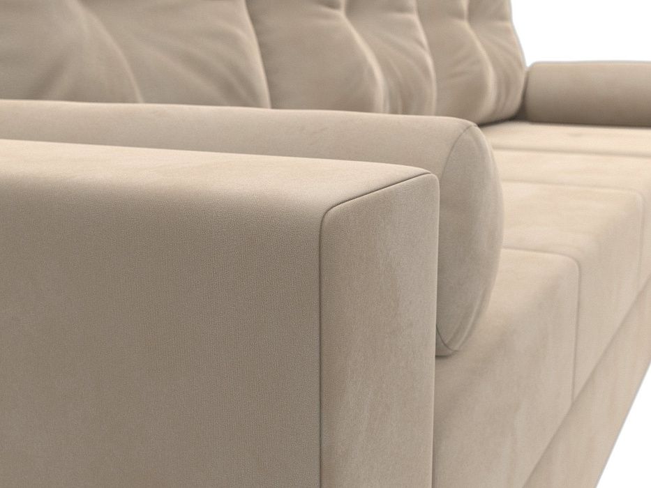 Диван угловой Верона Лайт правый угол (seven 729 бежевый)