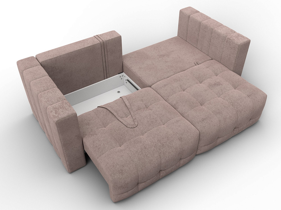 Диван прямой Лига-052 НПБ (tower 05 бежевый)