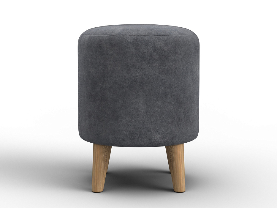 Пуф 002 (brut 16 темно-серый)