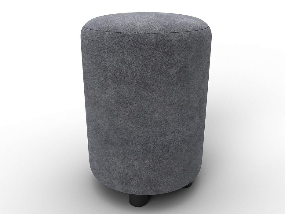 Пуф 001 (brut 16 темно-серый)