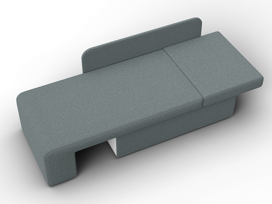 Кушетка Лига-097 (амур 07 серый)