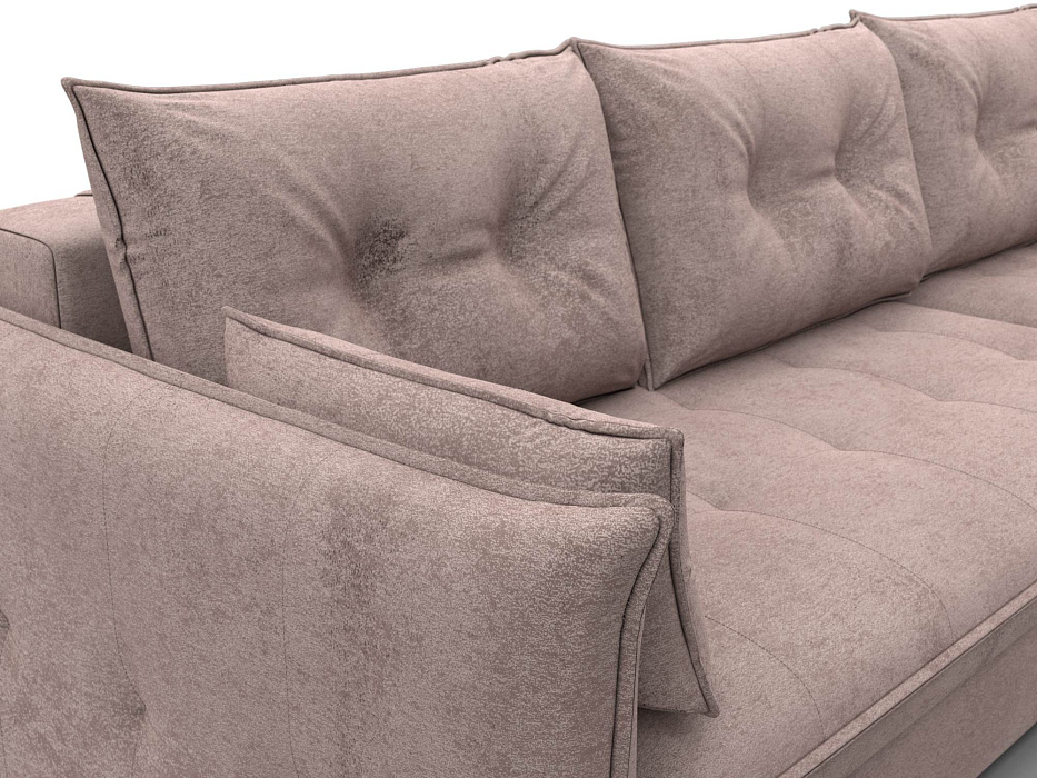 Диван угловой Лига-100 НПБ угол универсальный (tower 05 бежевый)