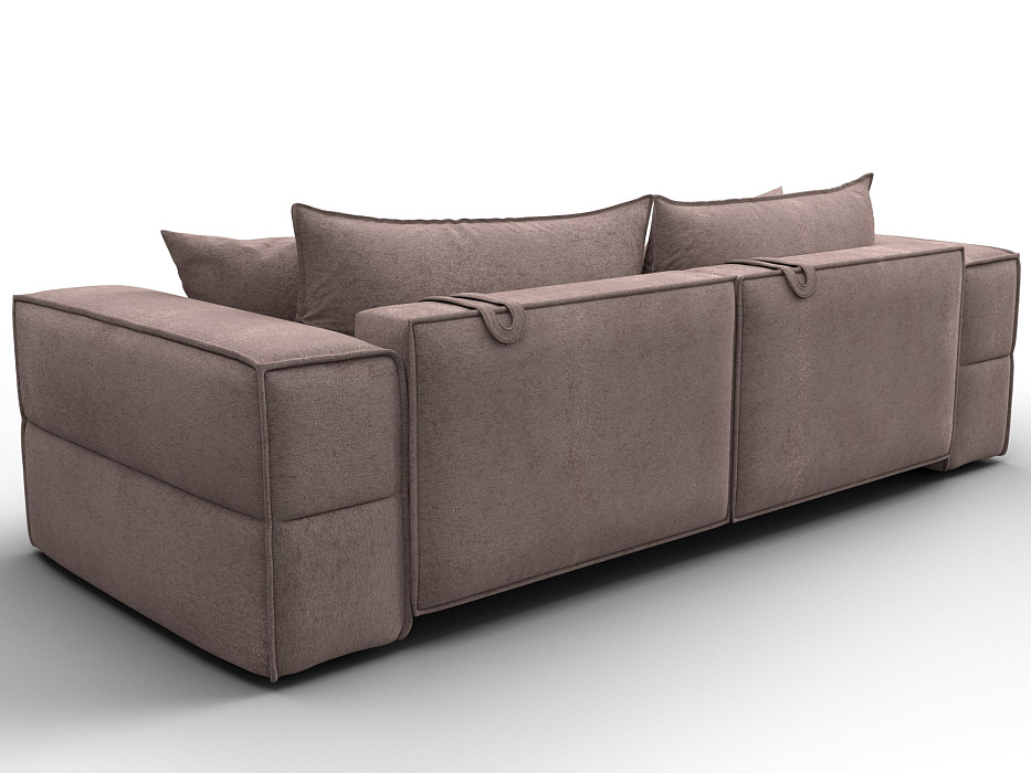 Диван прямой Лига-058 НПБ (tower 05 бежевый)