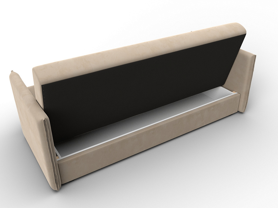 Диван-книжка Лига-018 (seven 729 бежевый)