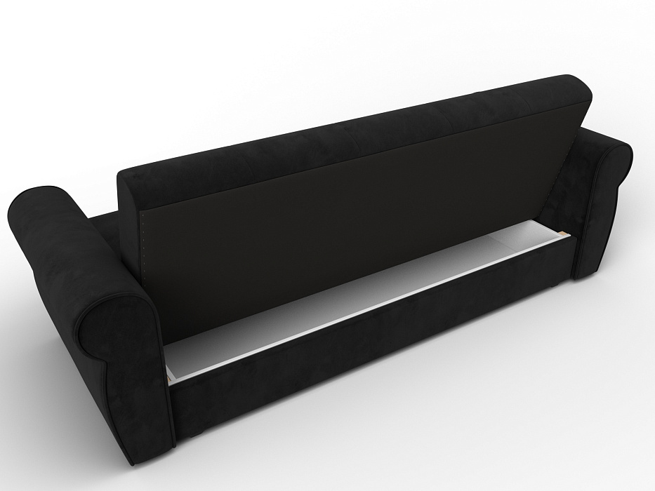 Диван-книжка Лига-019 (seven 35 черный)