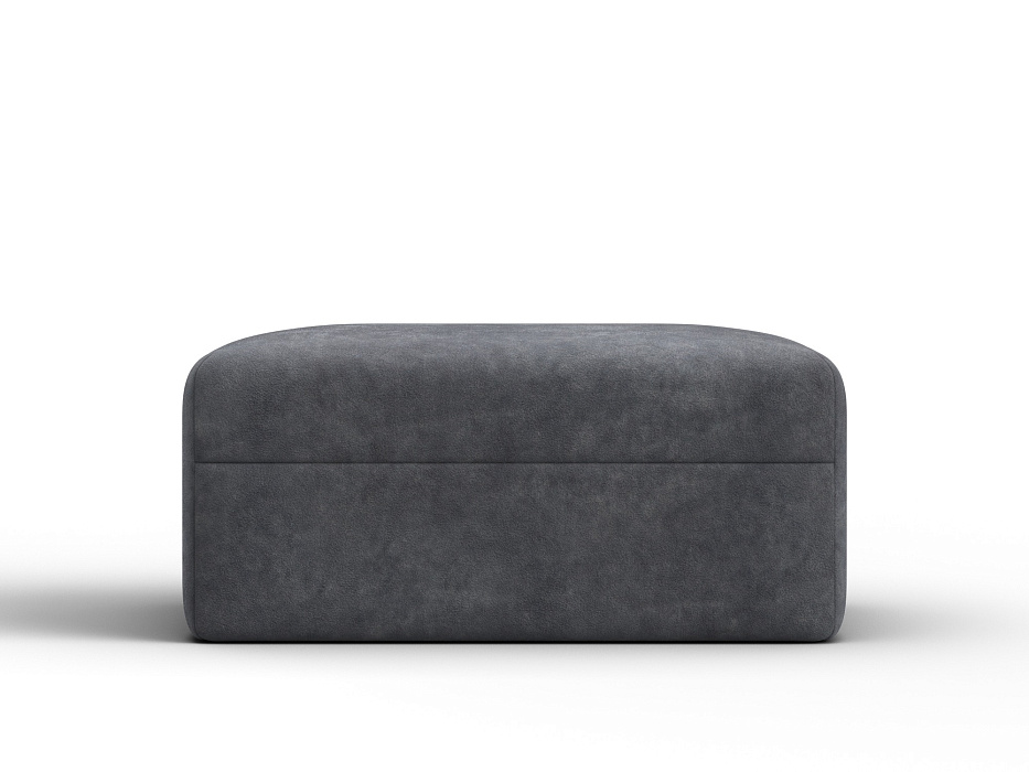 Модуль пуф Лига-060 НПБ (brut 16 темно-серый)