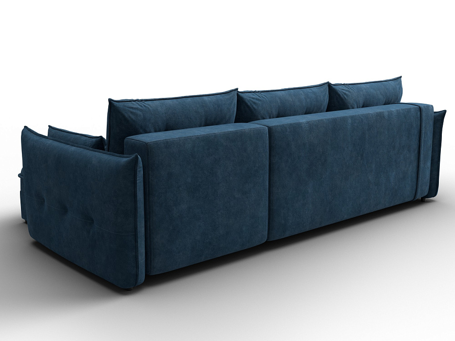 Диван угловой Лига-100 НПБ угол универсальный (brut 11 синий)