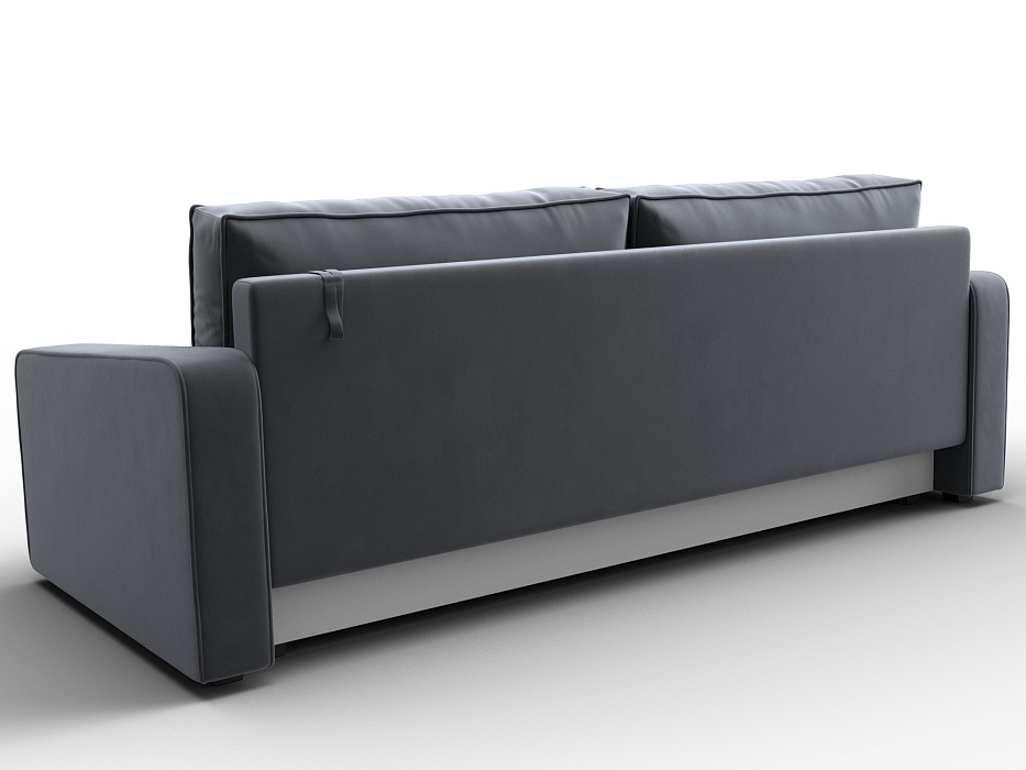 Диван прямой Лига-009 (seven 17 серый)