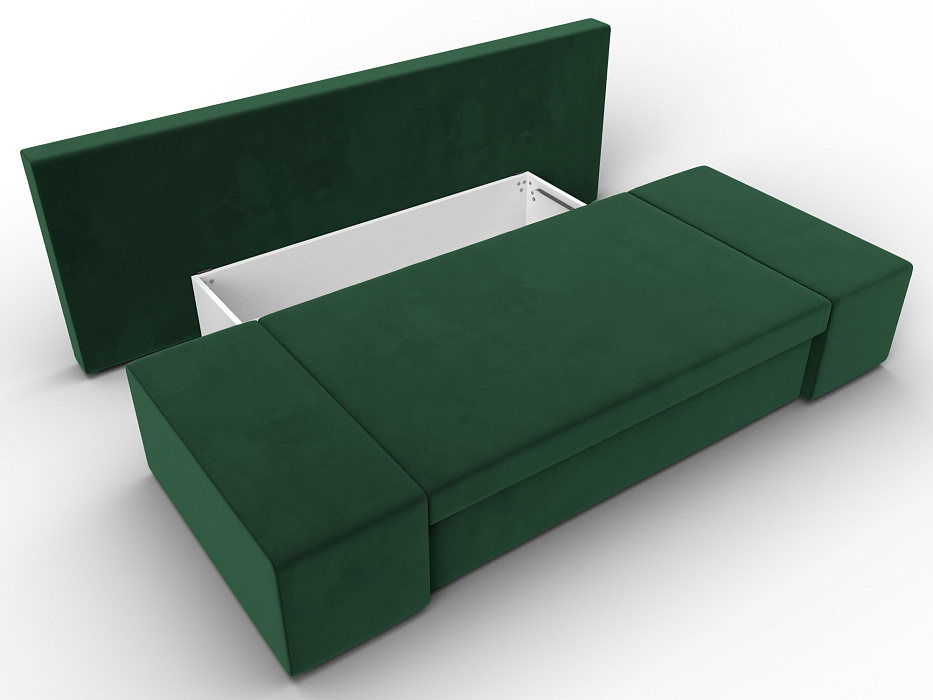 Диван прямой Сан Марко (seven 626 зеленый)