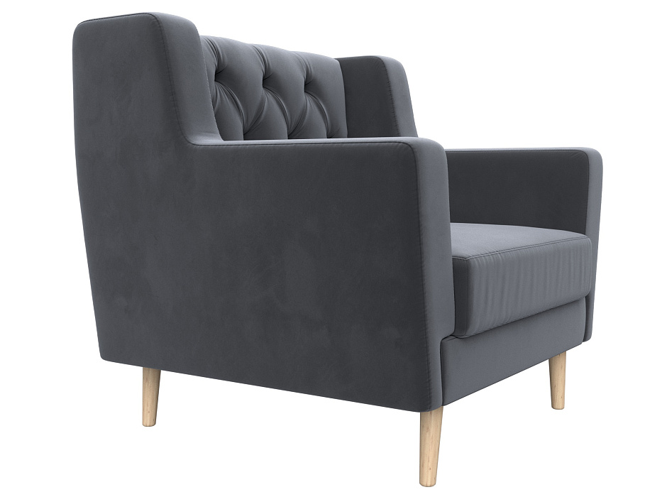 Кресло Брайтон Люкс (seven 17 серый)