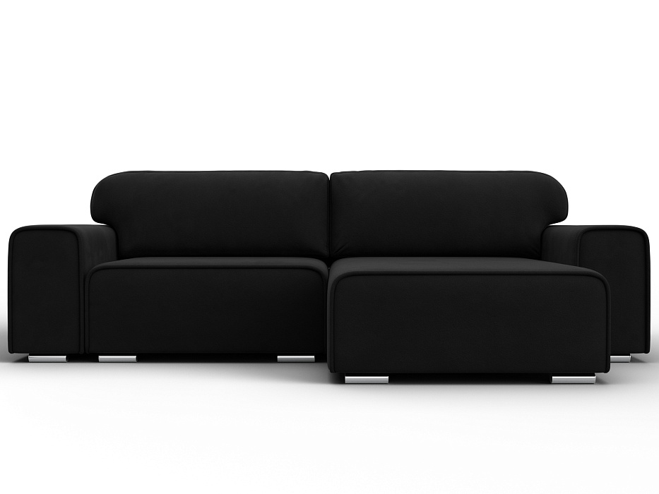 Диван угловой Лига-029 (черный)