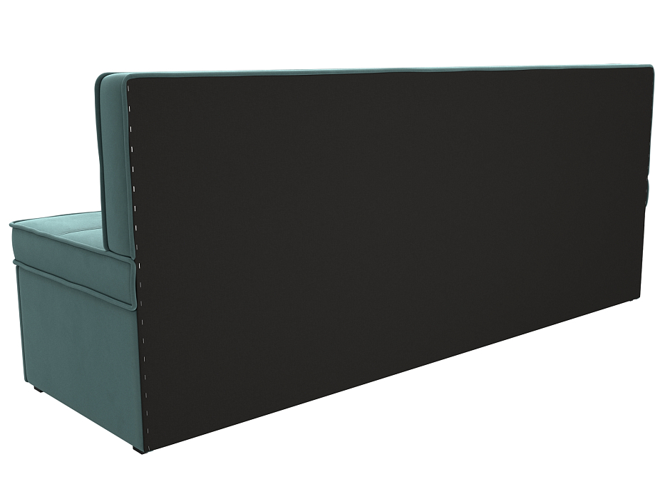 Диван кухонный прямой Техас (seven 113 бирюзовый)