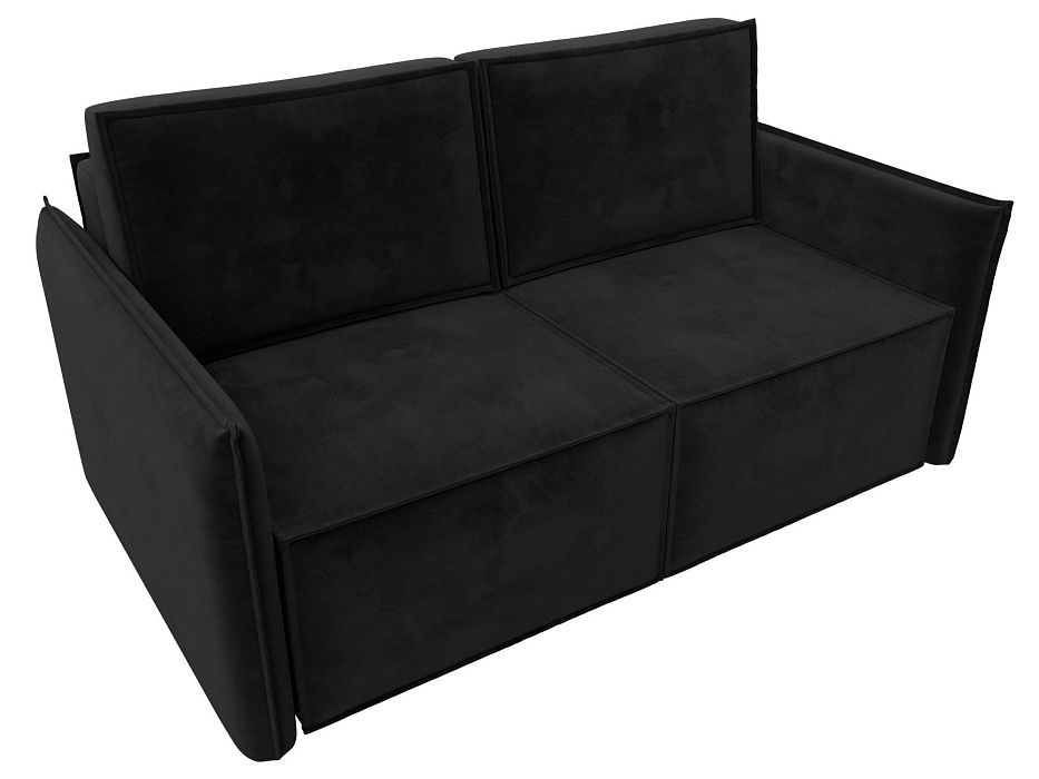 Диван прямой Либерти мини (seven 35 черный)