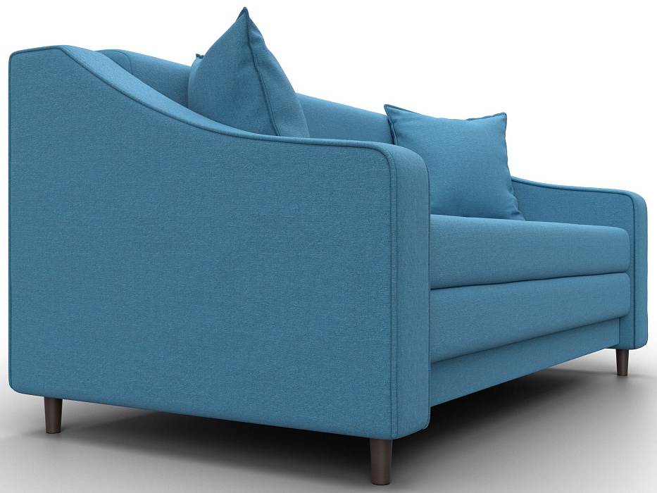 Диван прямой Лига-071 (амур 10 голубой)