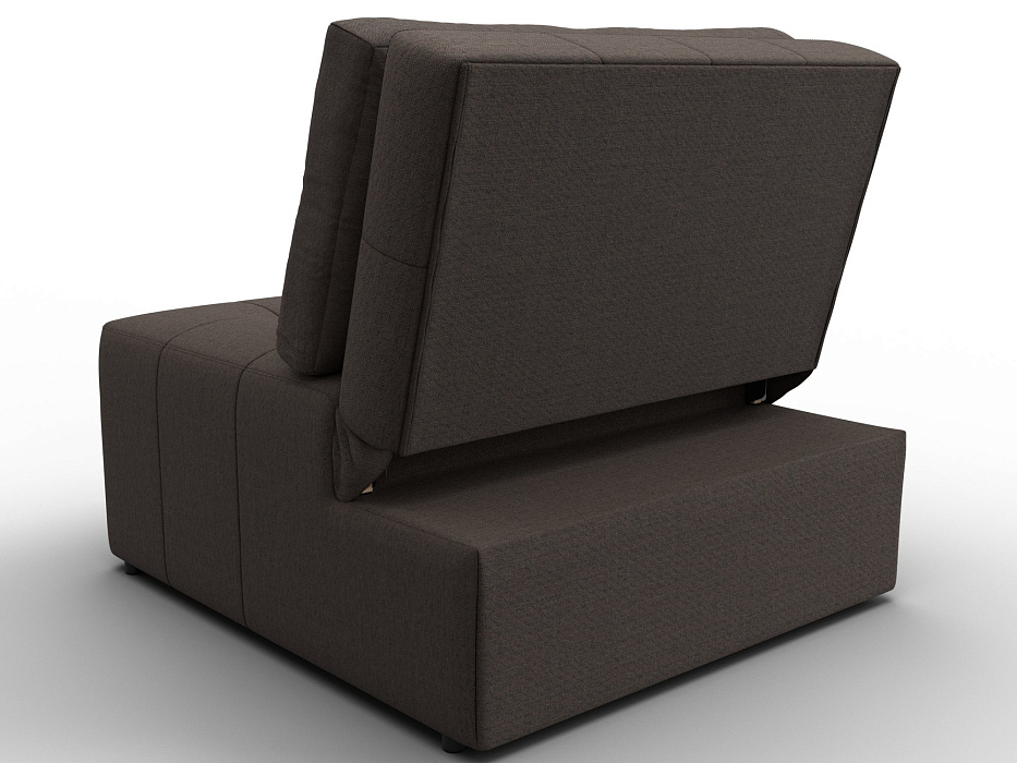 Кресло-кровать Лига-107 (80) (амур 05 коричневый)