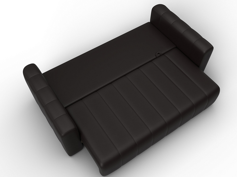 Диван прямой Лига-062 НПБ (grifon 12 коричневый)