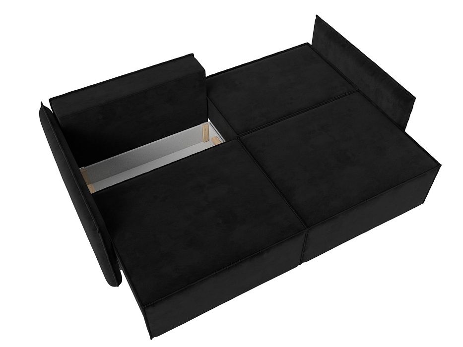 Диван прямой Либерти (seven 35 черный)