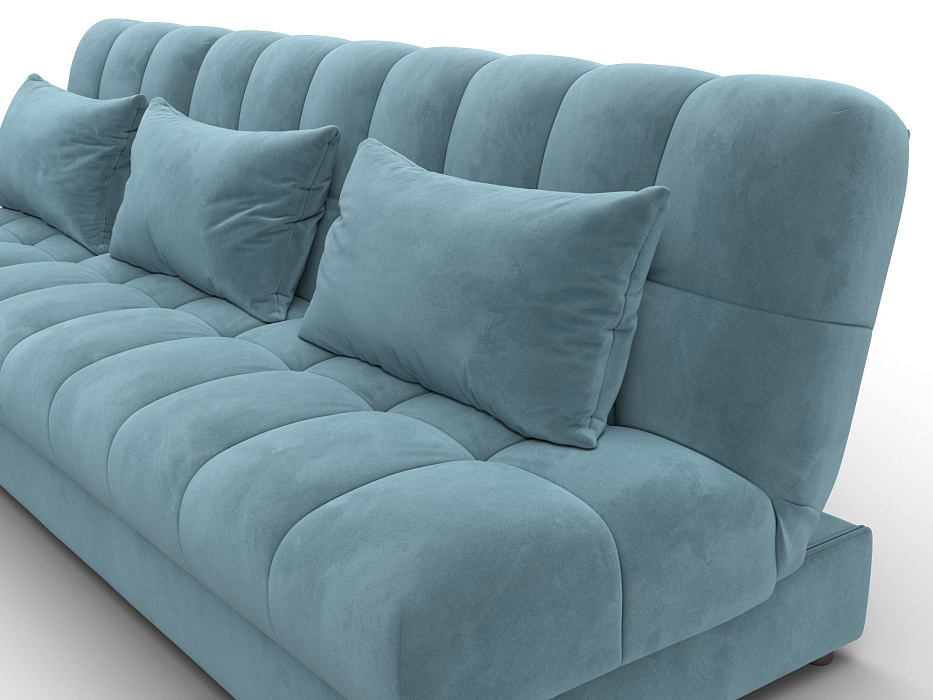 Диван угловой Лига-116 НПБ угол левый (seven 113 бирюзовый)