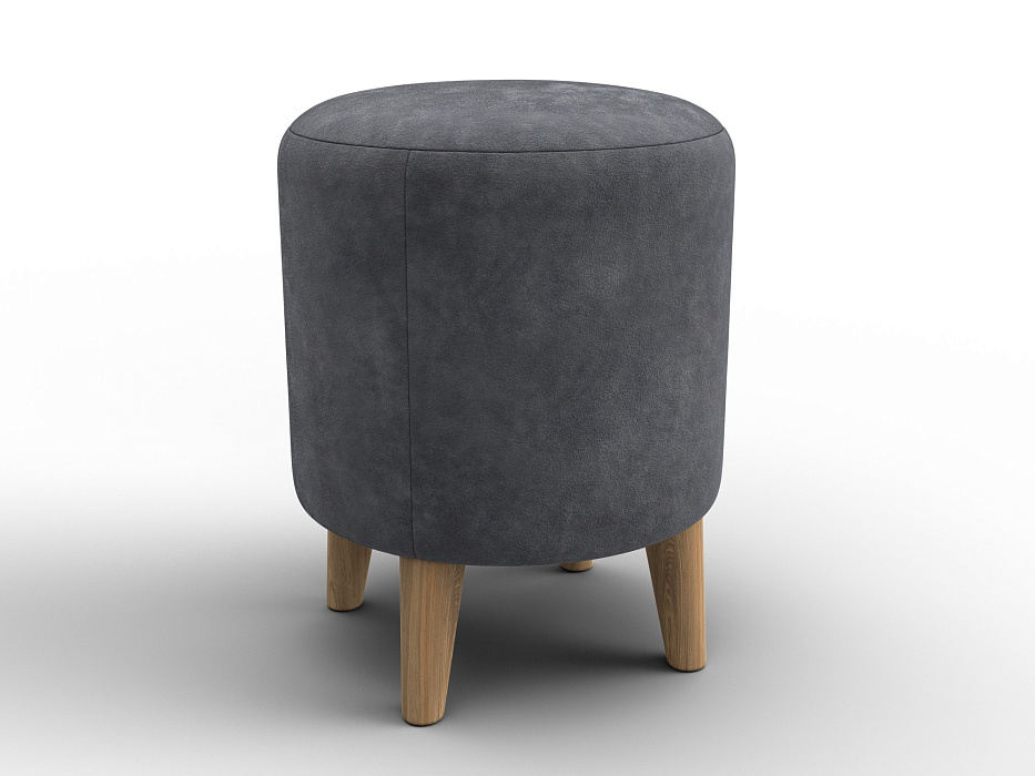 Пуф 002 (brut 16 темно-серый)