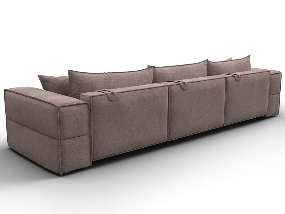 Диван прямой Лига-058 НПБ Лонг (tower 05 бежевый)