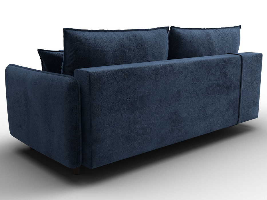 Диван прямой Лига-064 НПБ (tower 13 синий)