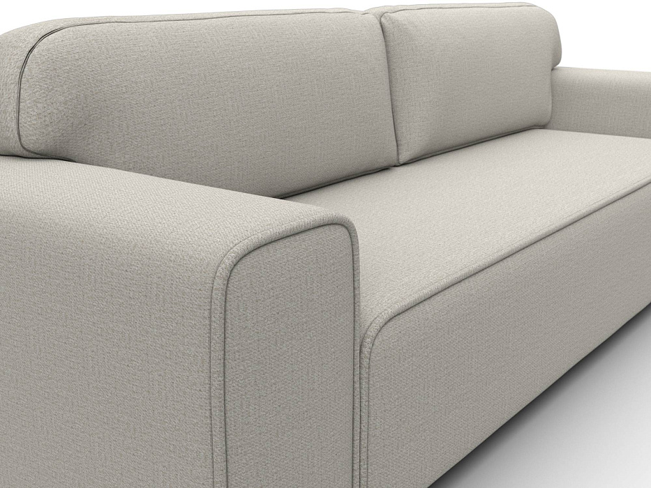 Диван прямой Лига-029 (амур 02 бежевый)