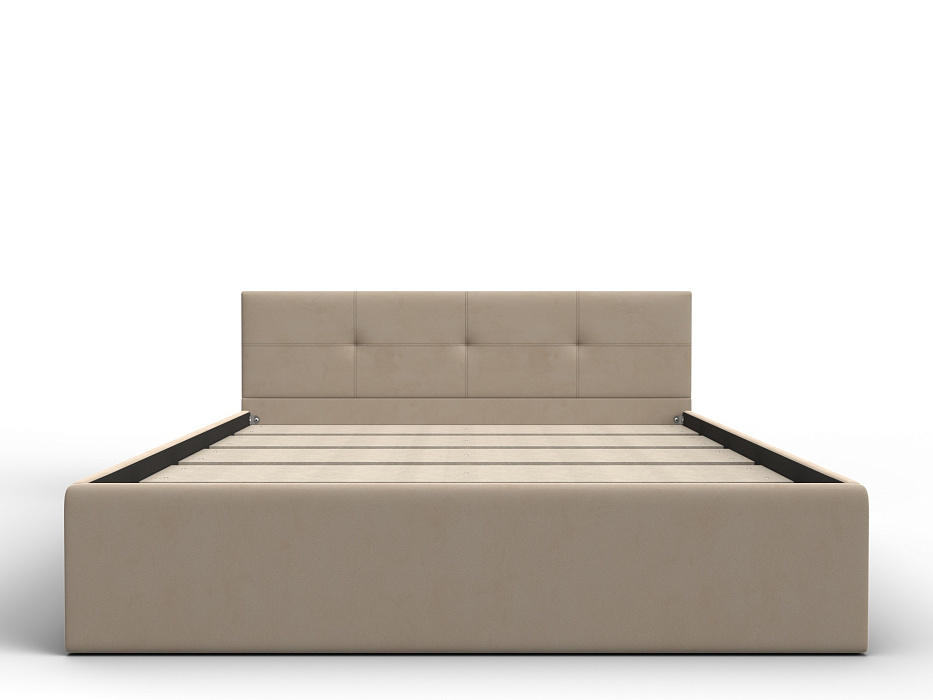Кровать двухспальная Лига-127 (160) (seven 729 бежевый)