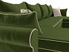 П-образный диван Элис (зеленый\бежевый)
