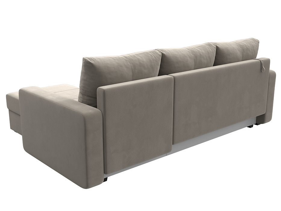 Диван угловой Ливерпуль Лайт правый угол (бежевый)