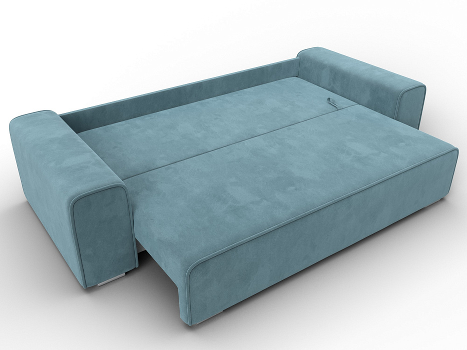 Диван прямой Лига-029 (seven 113 бирюзовый)