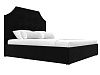 Кровать интерьерная Кантри 200 (черный)