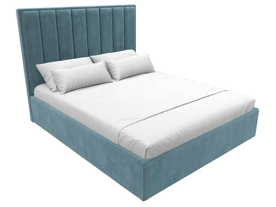 Кровать интерьерная Афродита 160 (seven 113 бирюзовый)