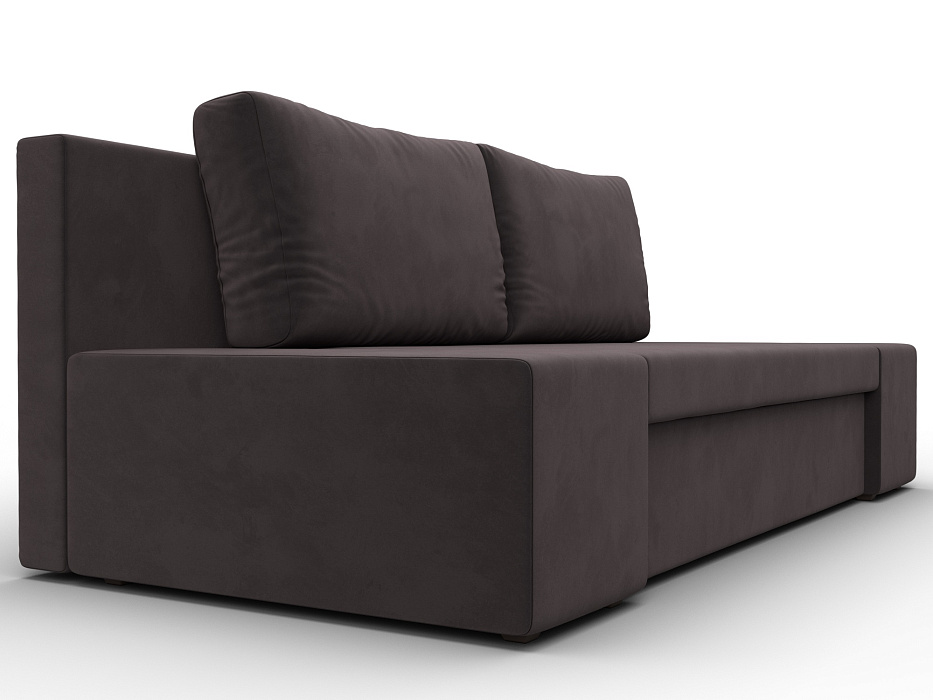 Диван прямой Сан Марко (seven 727 коричневый)