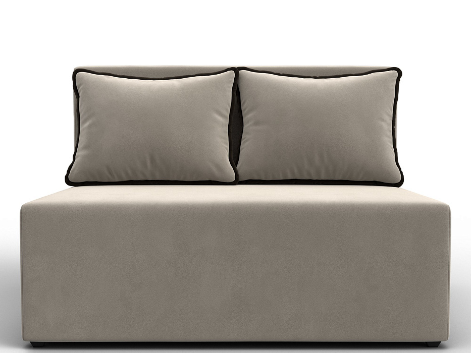 Диван прямой Лагуна (бежевый;коричневый)